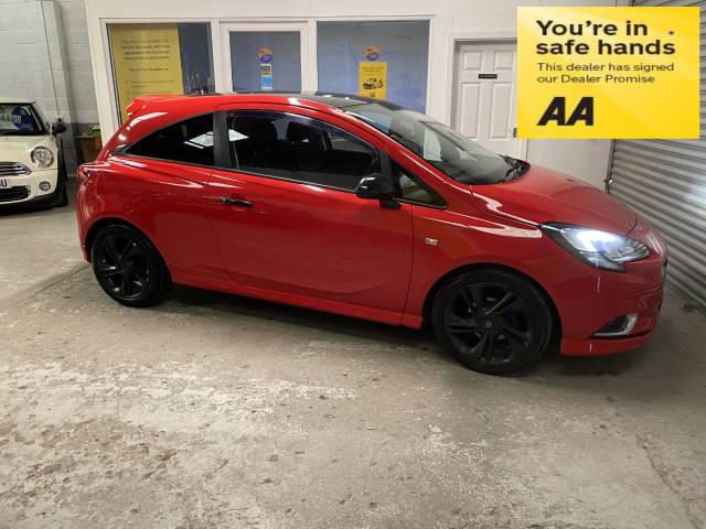 Vauxhall Corsa 1.4 CORSA LIMITED EDITION Hatchback Petrol Red